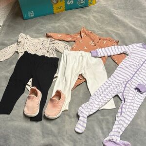 Baby Clothing Set with Shoes